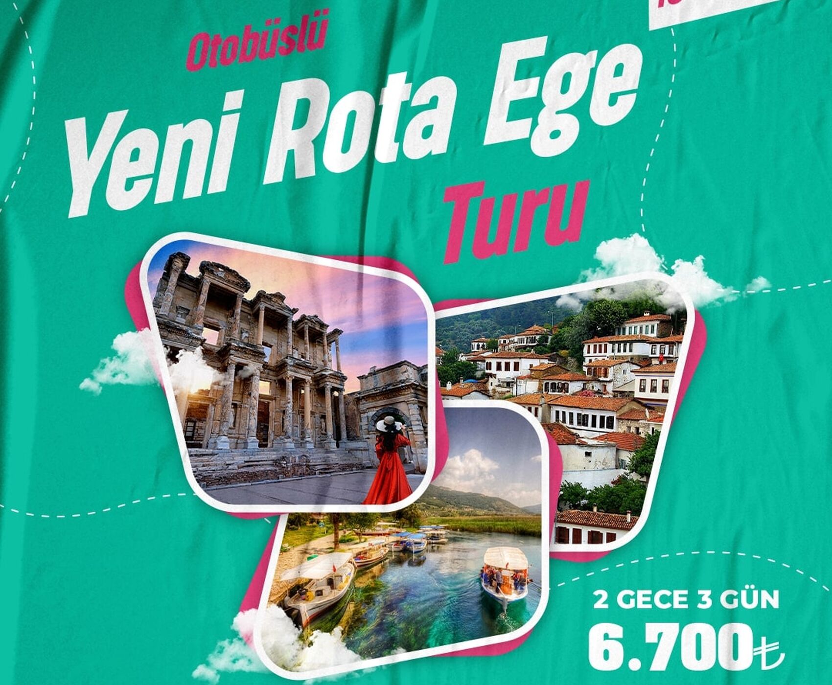  YENİ ROTA GÜNEY EGE TURU